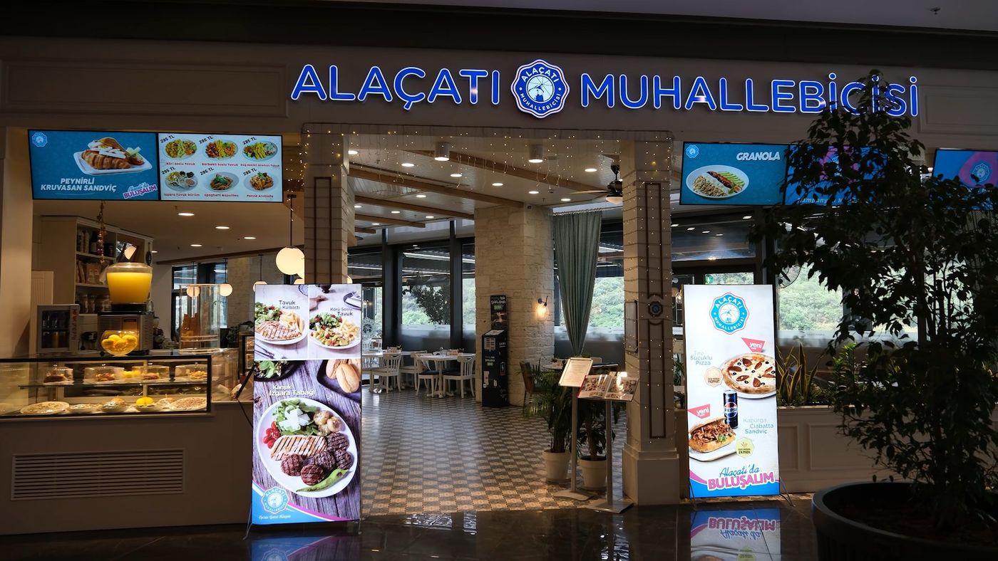 Muhallebici Zinciri Menuboard Projesi