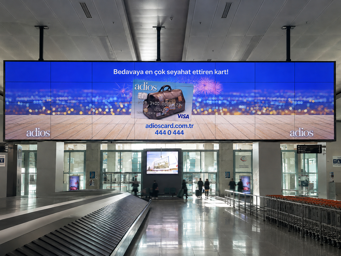 Ankara Havalimanı Videowall Projesi