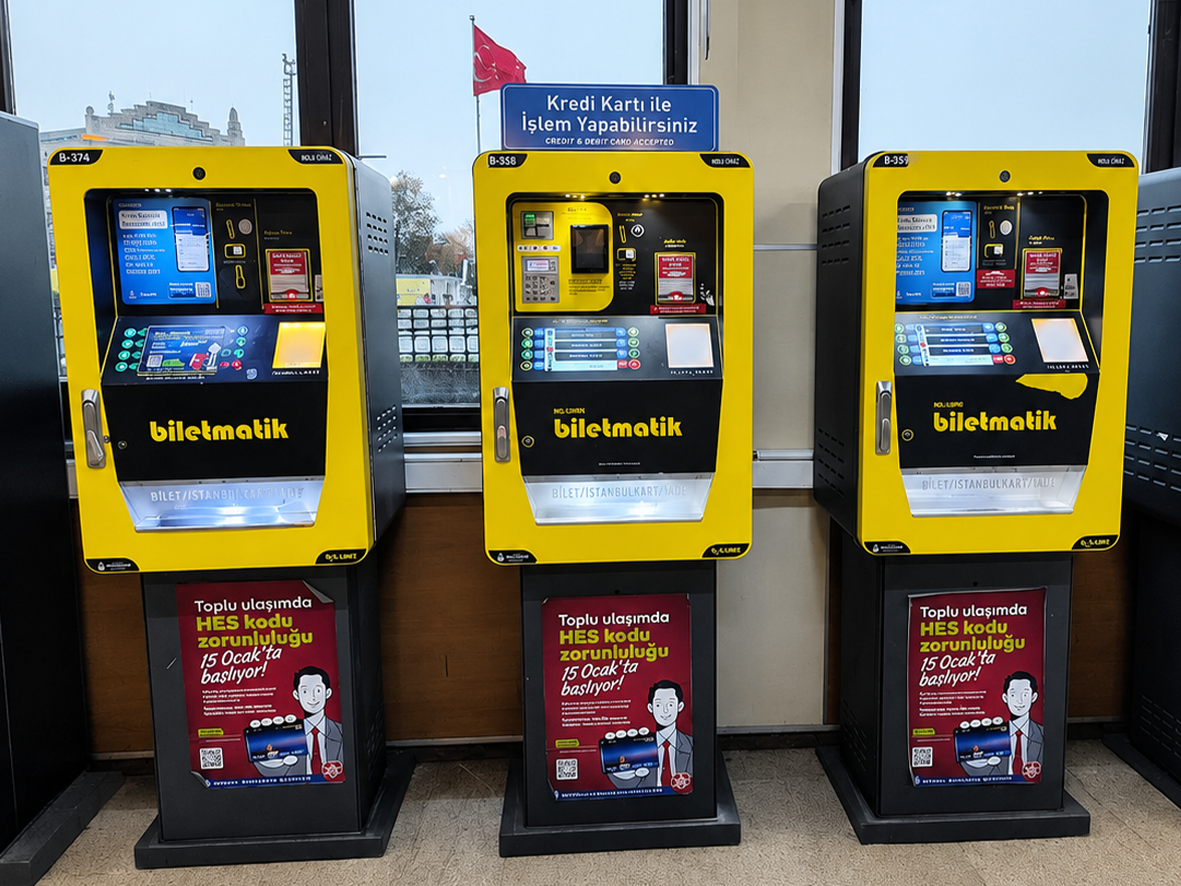 Şehir Ulaşım Kart Sistemi Kiosk Projesi