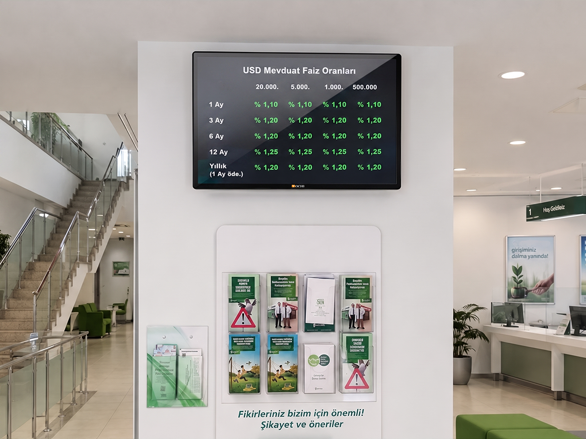 Bilgilendirme Ekranları (Digital Signage)