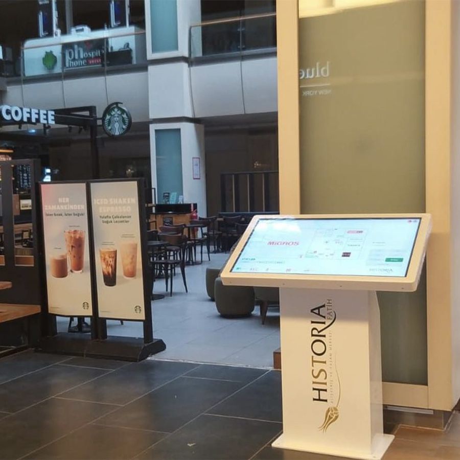 AVM Etkileşimli Kiosk Yönlendirme Projesi