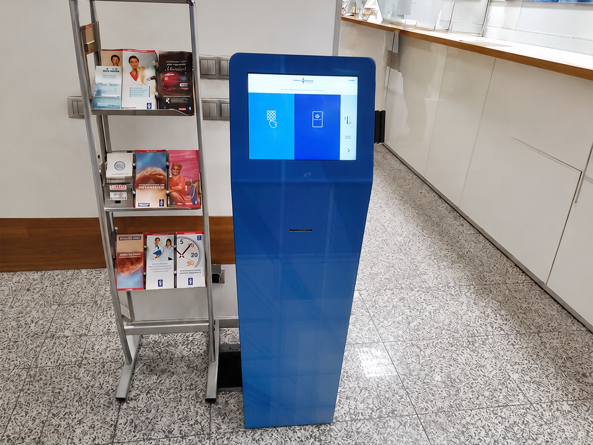 Ulusal Banka Şube İçi Kiosk Projesi