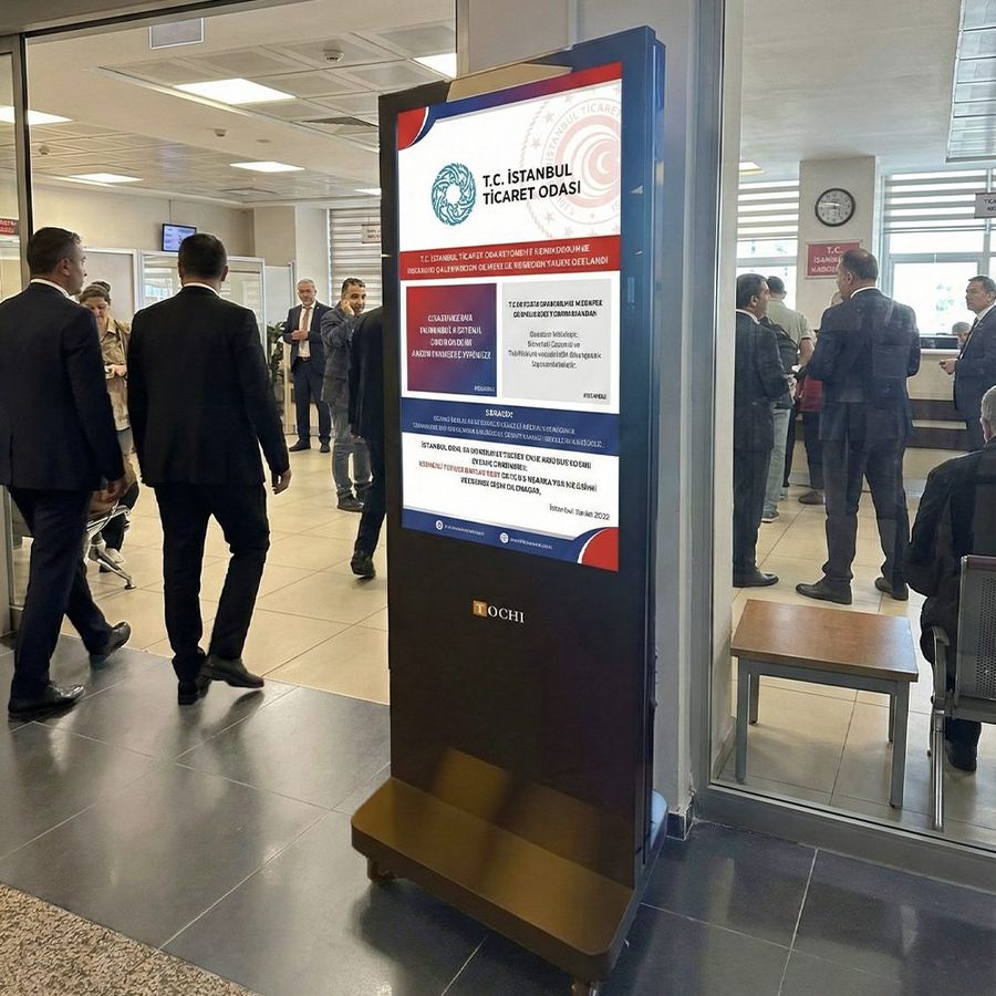 Ticaret Odası Totem Ekran Projesi