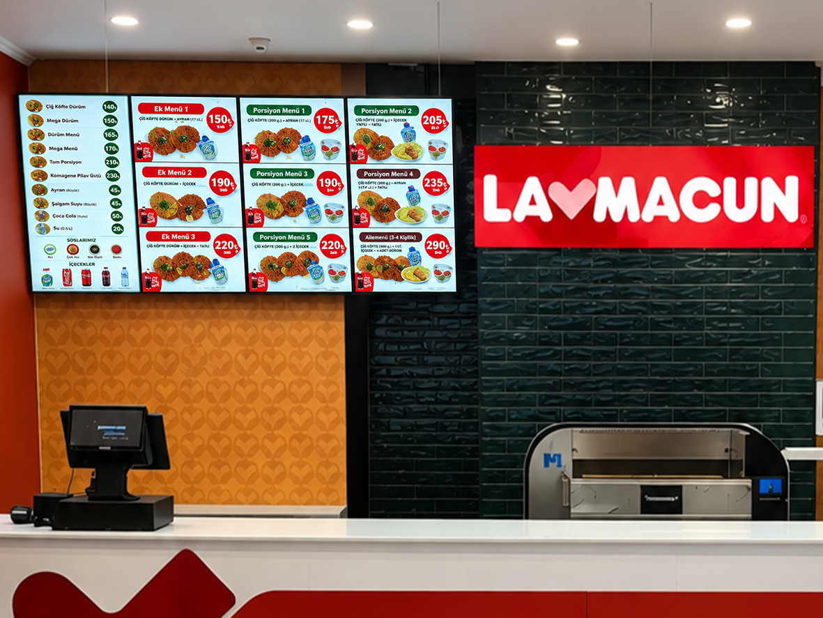 Lavmacun Menuboard Projesi