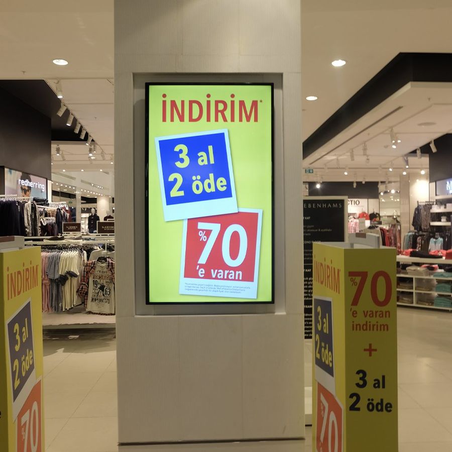 Mega AVM Dijital Bilgilendirme Ağı Projesi