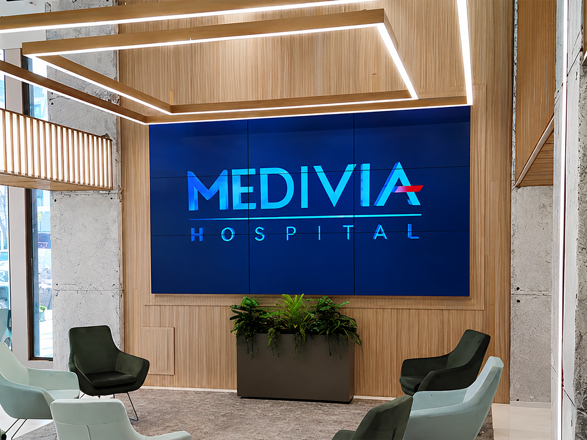 Medivia Hastanesi Videowall Projesi