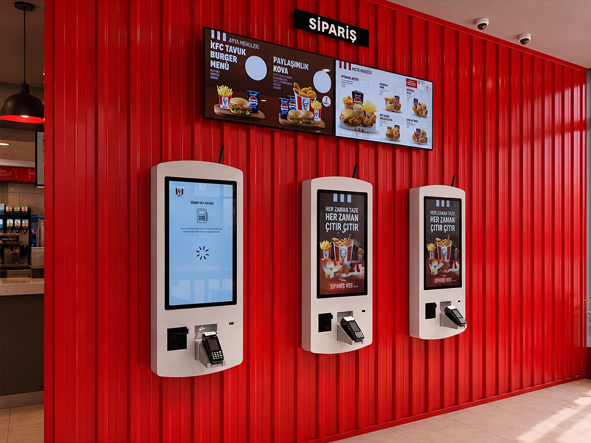 Self-Servis Sipariş Kioskları