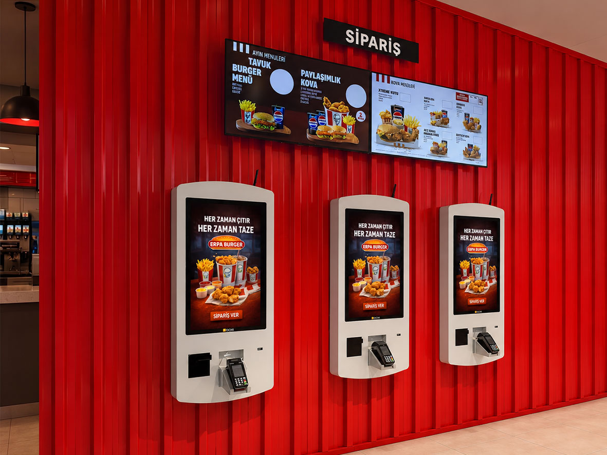 Self-Servis Sipariş Kioskları