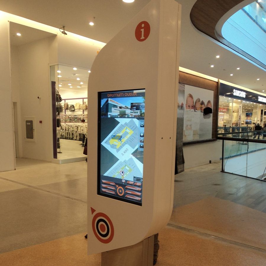 Şehir AVM Self-Servis Kiosk Projesi