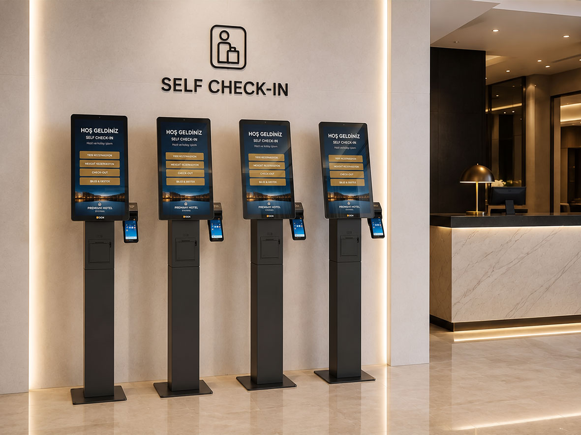 Self Check-in Kioskları