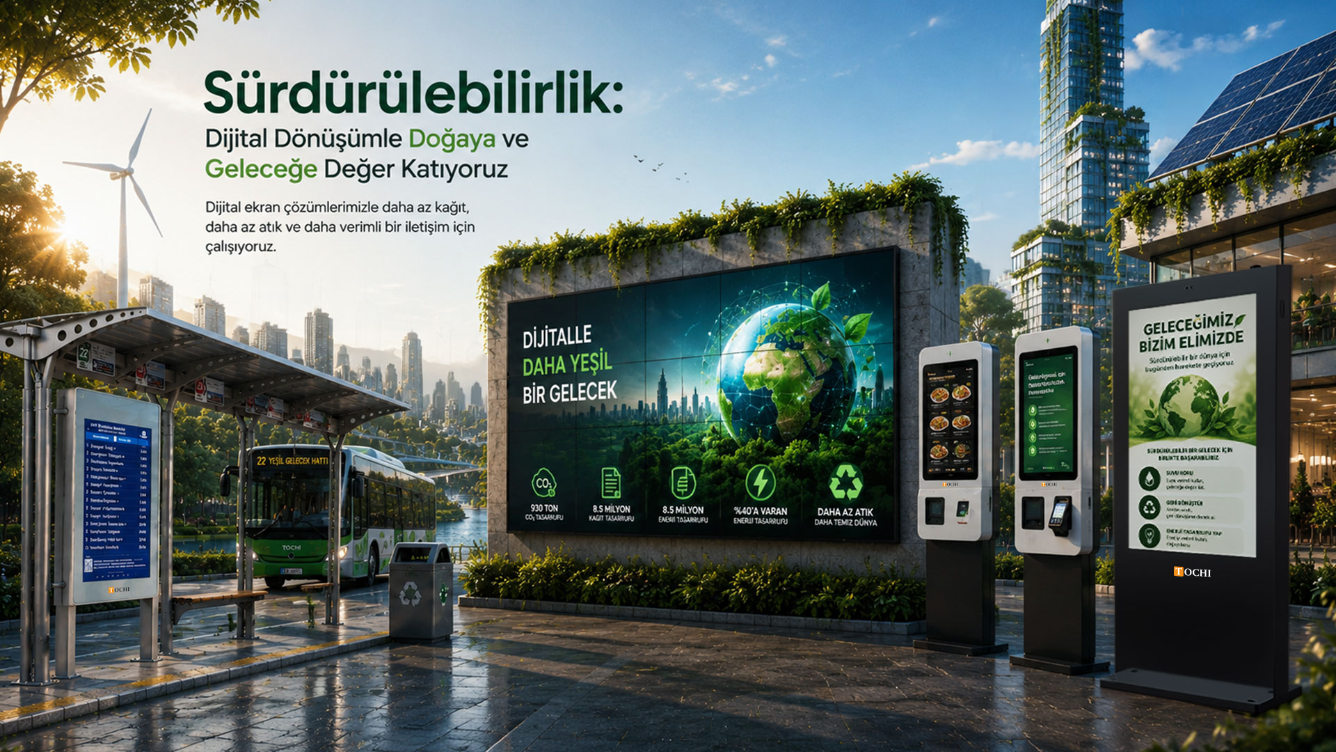 Sürdürülebilirlik: Dijital Dönüşümle Doğaya ve Geleceğe Değer Katıyoruz