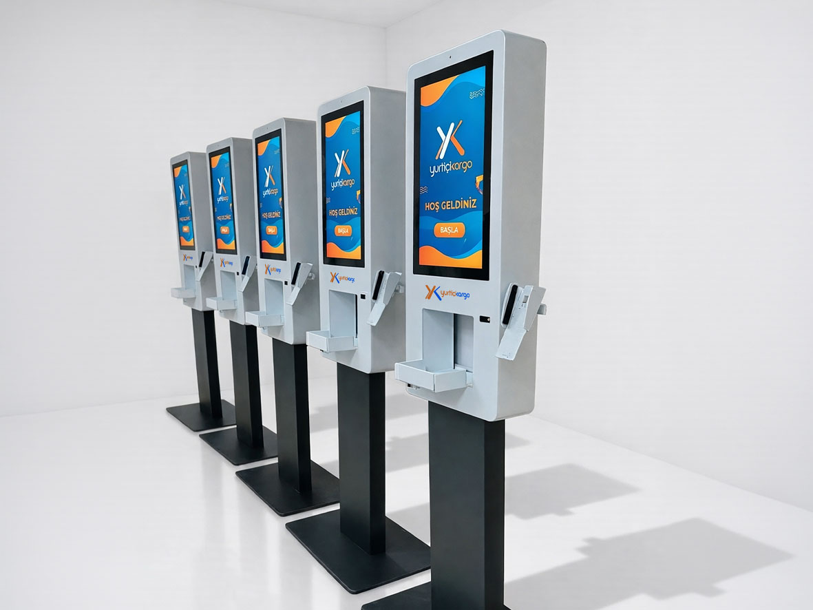 Kargo ve Lojistik Şirketi Self-Servis Kiosk Projesi